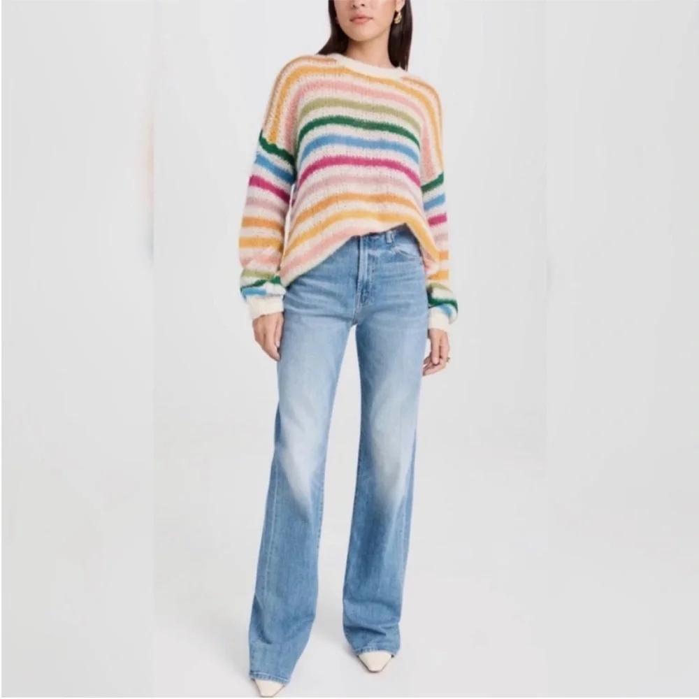 NEW Mother Superior The Lasso heel wide leg jeans - Picture 7 of 13